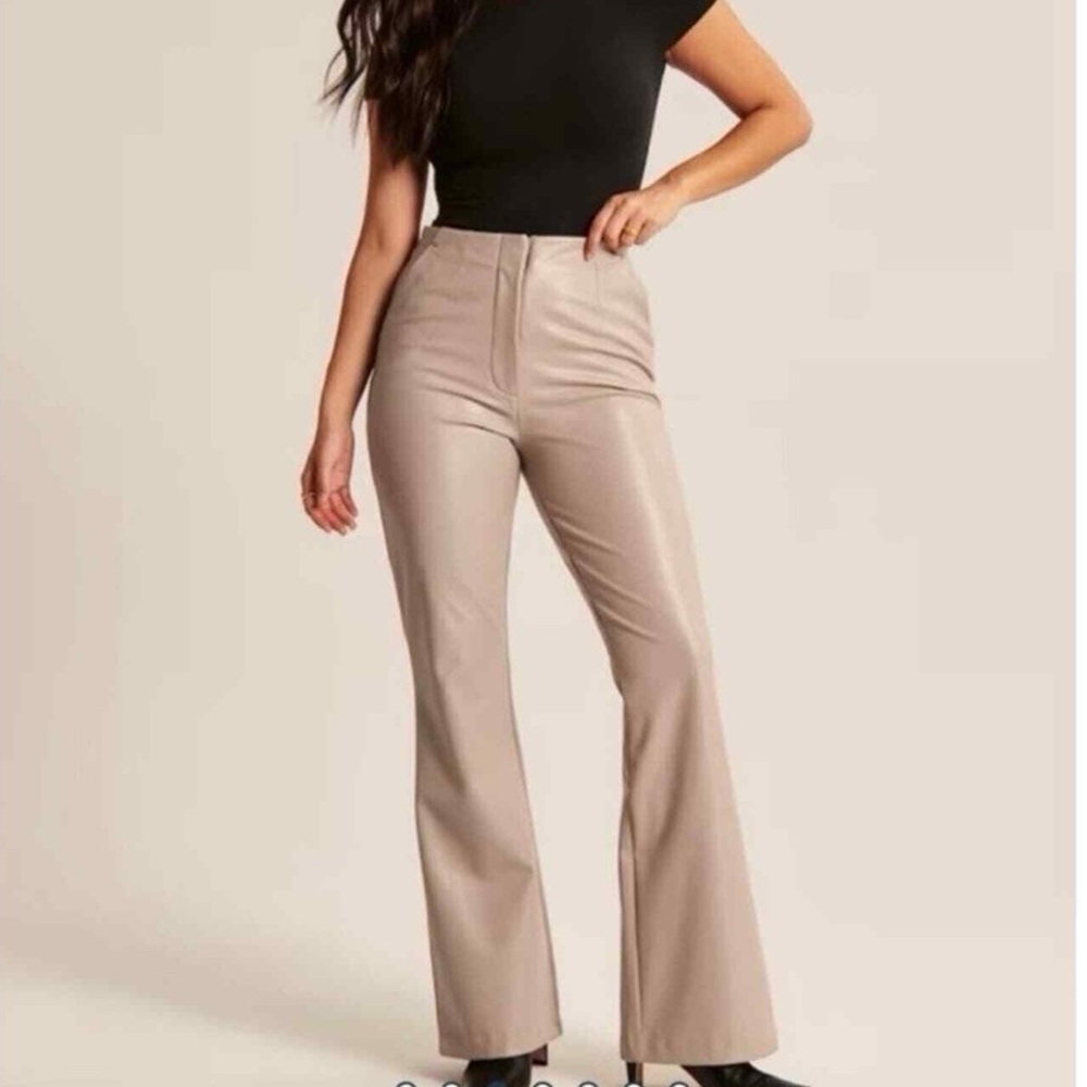Abercrombie & Fitch Taupe Boot Cut Pants